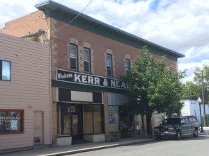 The Krebs Building that once housed Kerr & Nead Grocery as well as the Economy Grocery. 